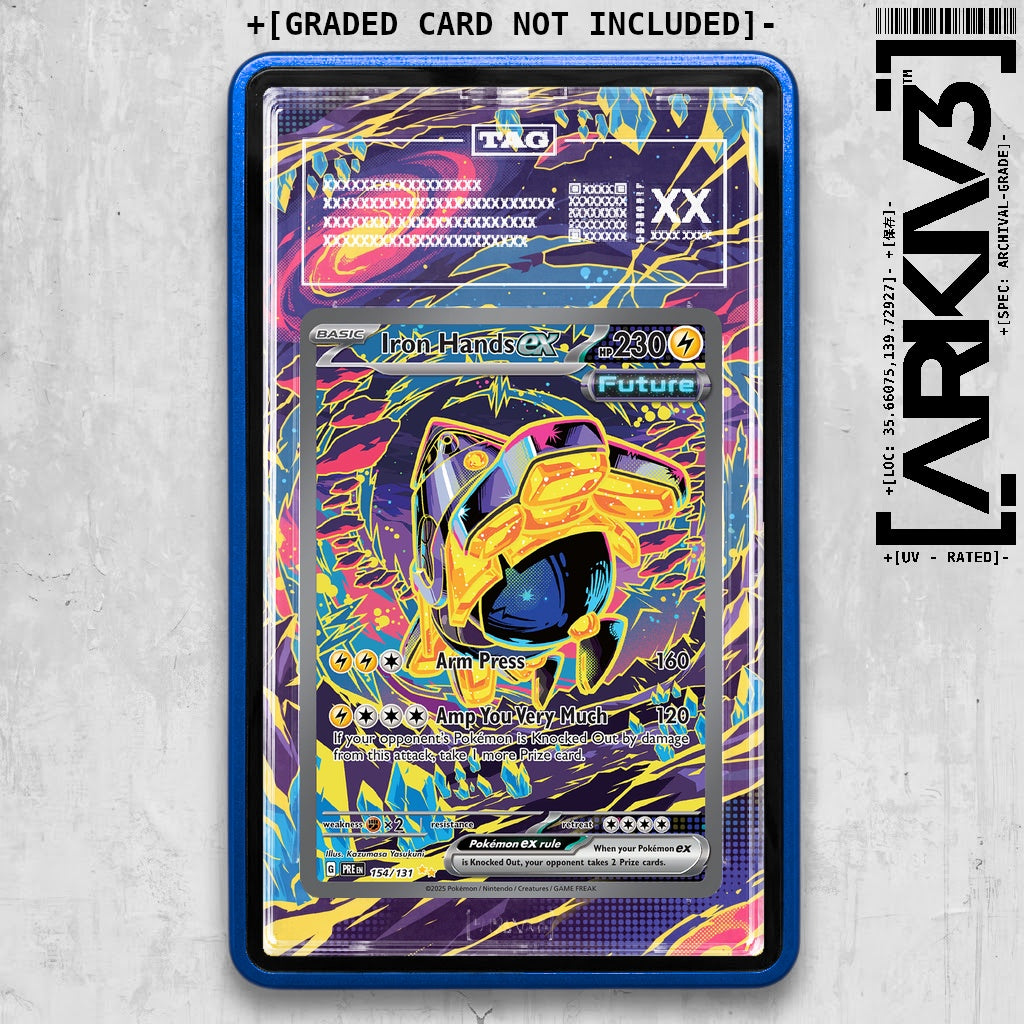 ARKIV3 TAG graded front - Blue