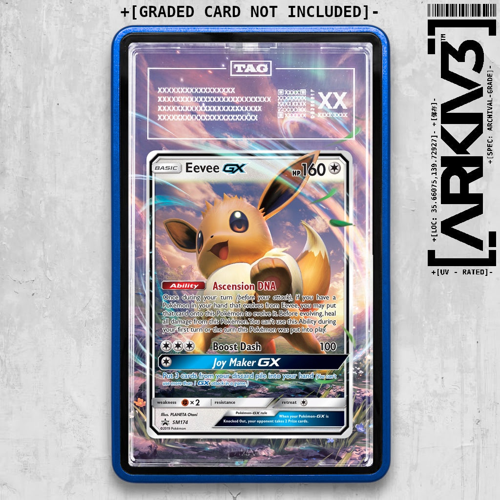 ARKIV3 TAG graded front - Blue