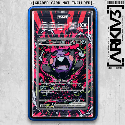 ARKIV3 TAG graded front - Blue