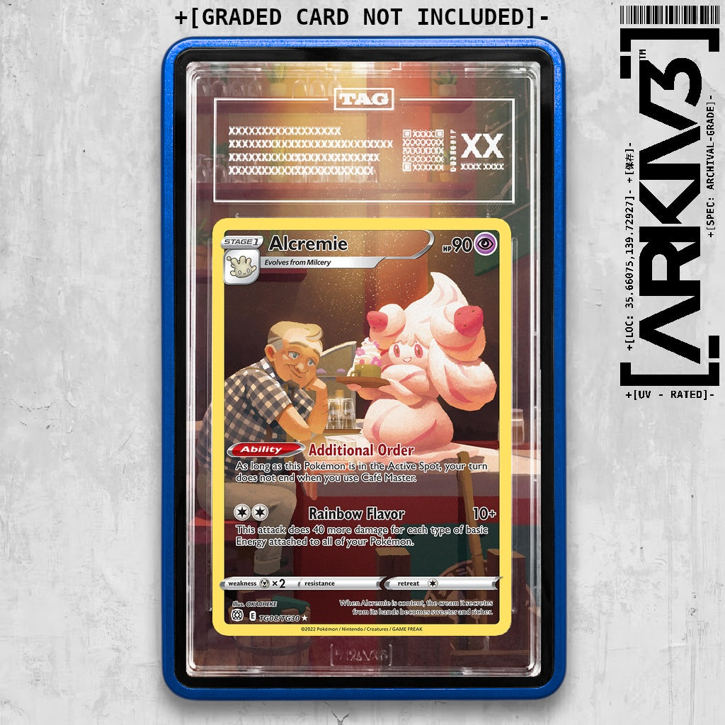ARKIV3 TAG graded front - Blue