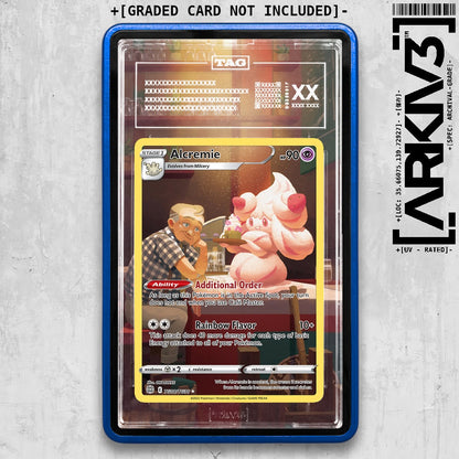 ARKIV3 TAG graded front - Blue