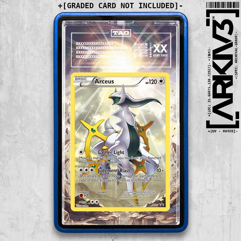 ARKIV3 TAG graded front - Blue