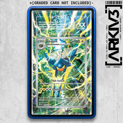 ARKIV3 TAG graded front - Blue