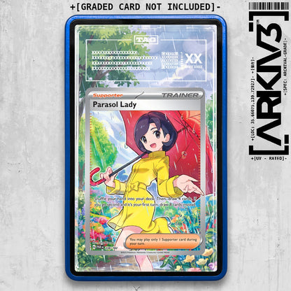 ARKIV3 TAG graded front - Blue