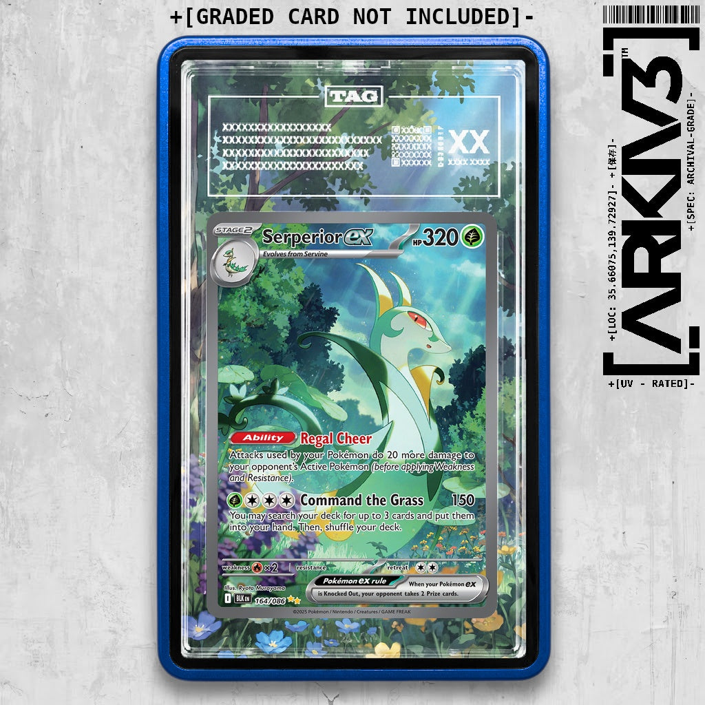 ARKIV3 TAG graded front - Blue
