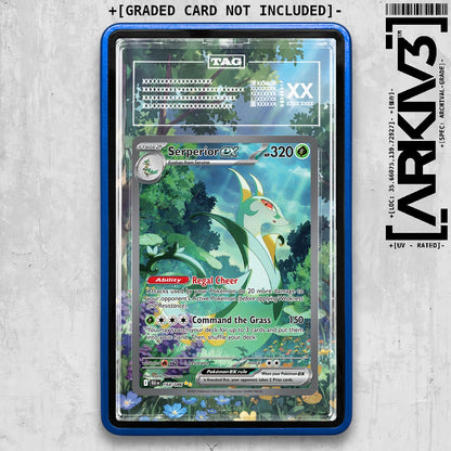 ARKIV3 TAG graded front - Blue