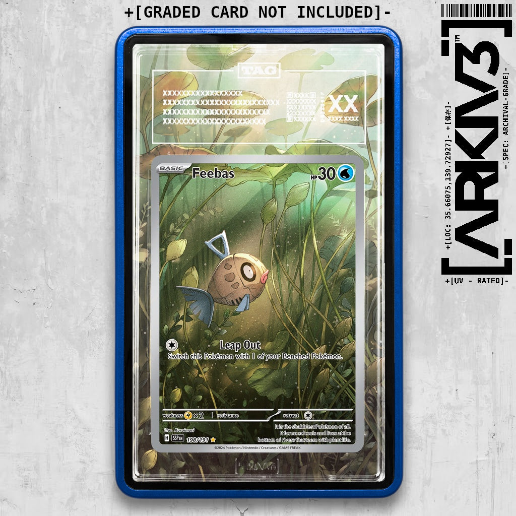 ARKIV3 TAG graded front - Blue