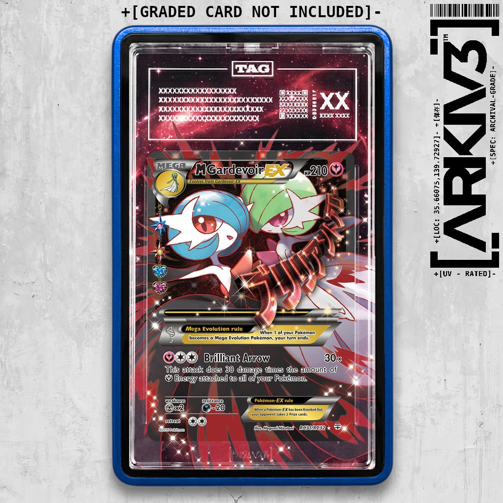 ARKIV3 TAG graded front - Blue