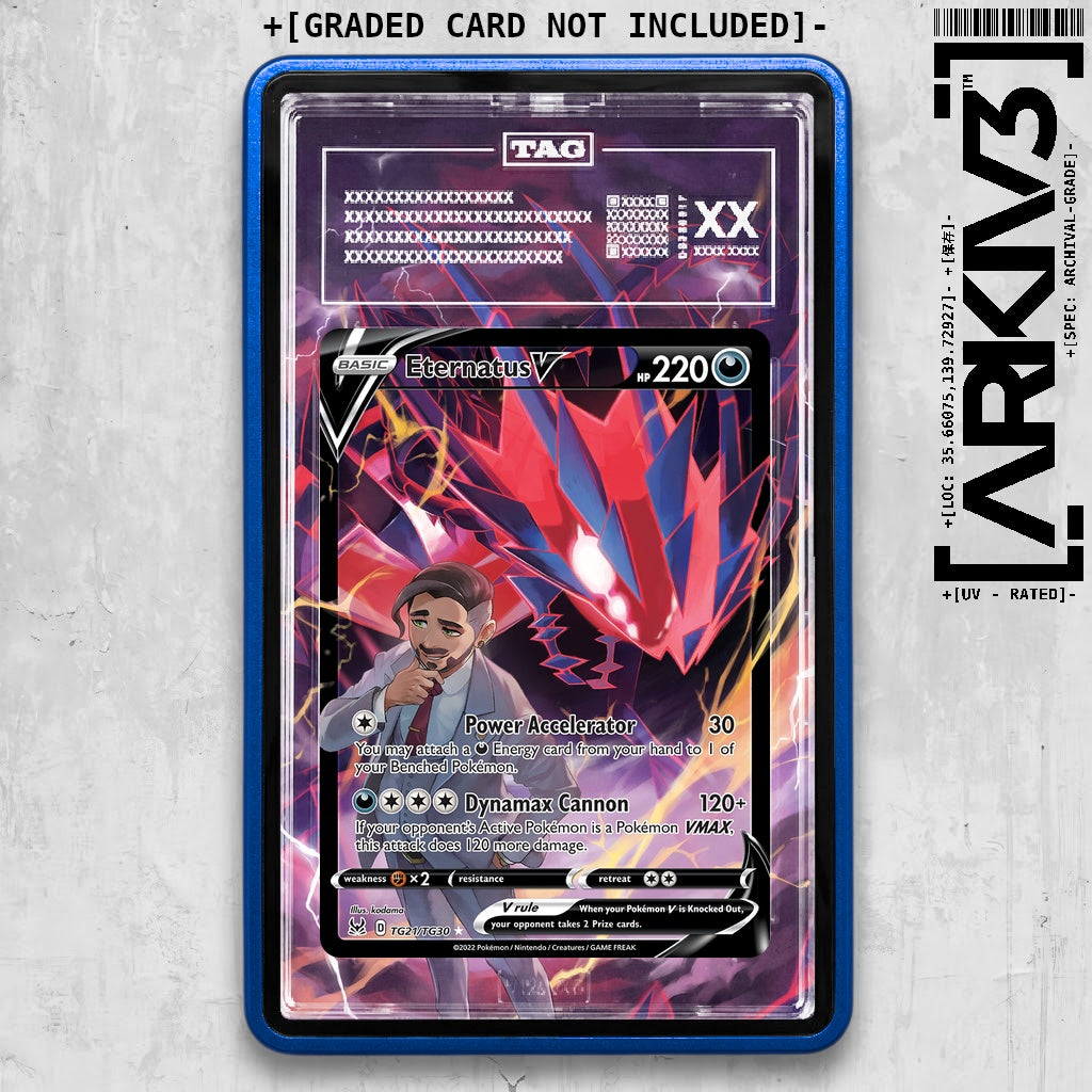 ARKIV3 TAG graded front - Blue