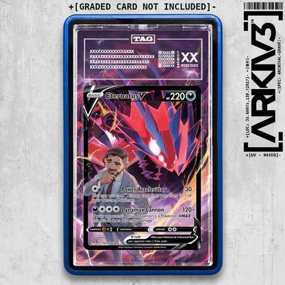 ARKIV3 TAG graded front - Blue