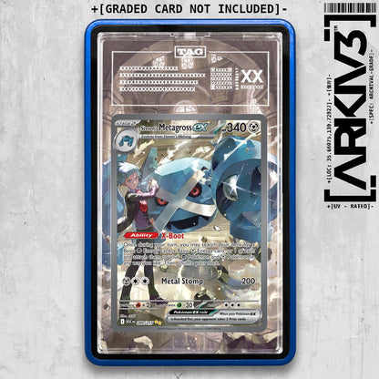 ARKIV3 TAG graded front - Blue
