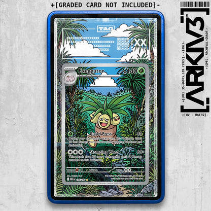 ARKIV3 TAG graded front - Blue