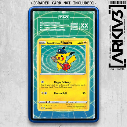 ARKIV3 TAG graded front - Blue