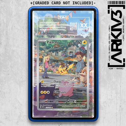 ARKIV3 TAG graded front - Blue