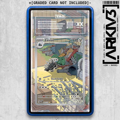 ARKIV3 TAG graded front - Blue