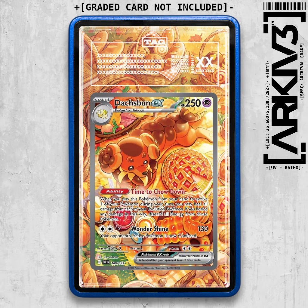 ARKIV3 TAG graded front - Blue