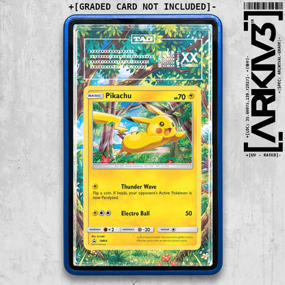 ARKIV3 TAG graded front - Blue
