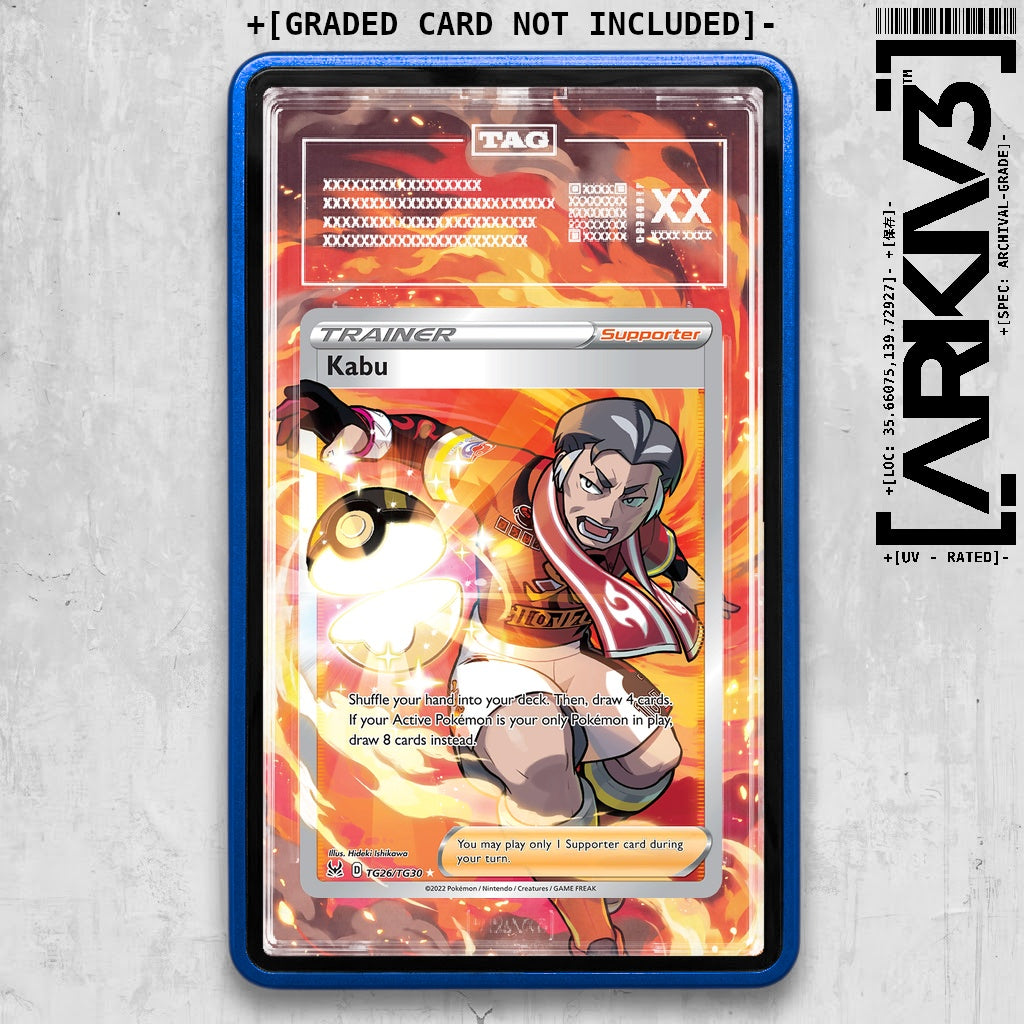 ARKIV3 TAG graded front - Blue