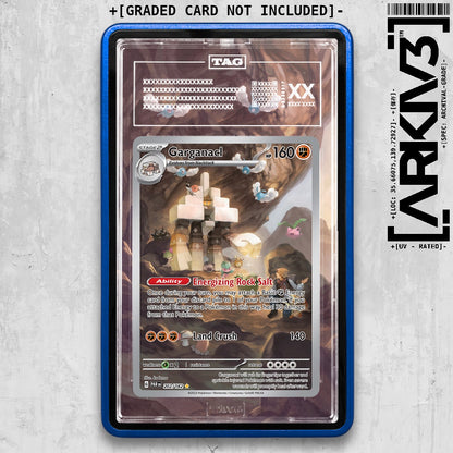 ARKIV3 TAG graded front - Blue