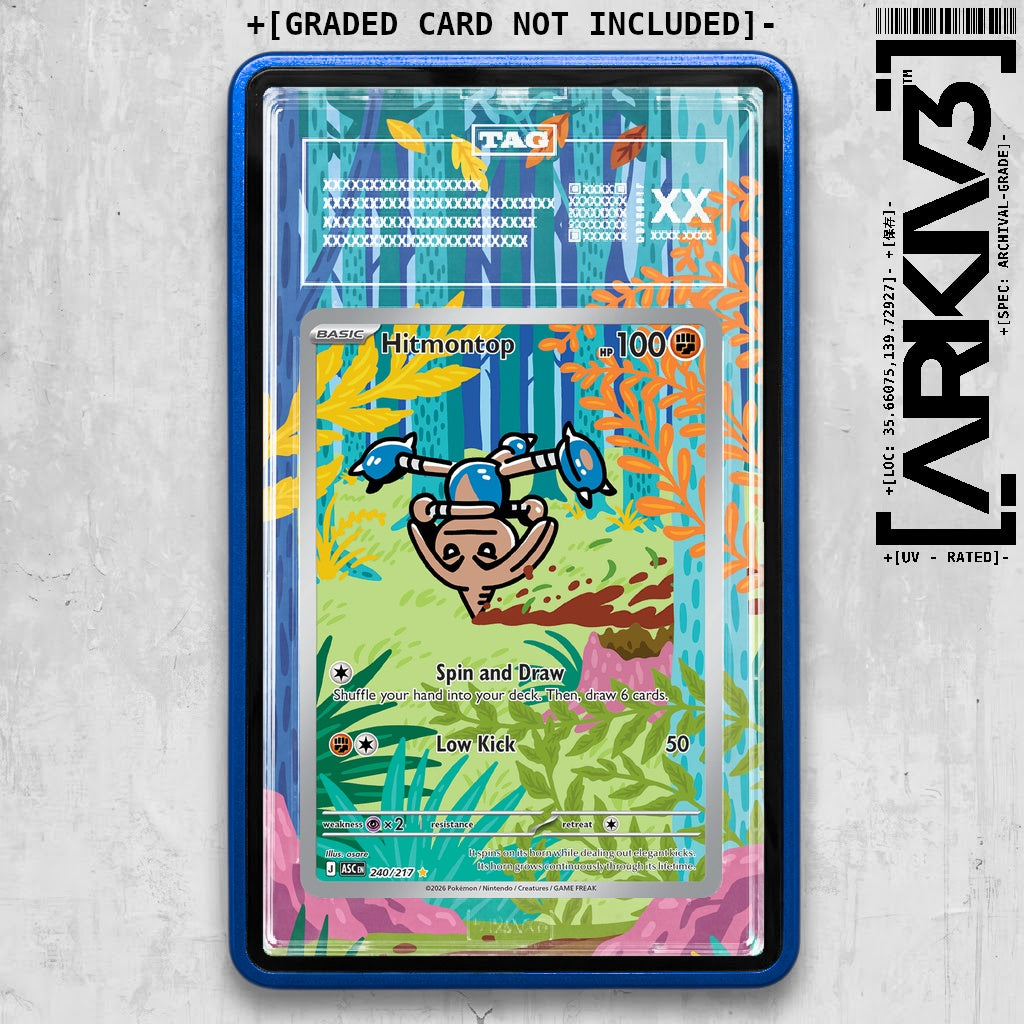 ARKIV3 TAG graded front - Blue