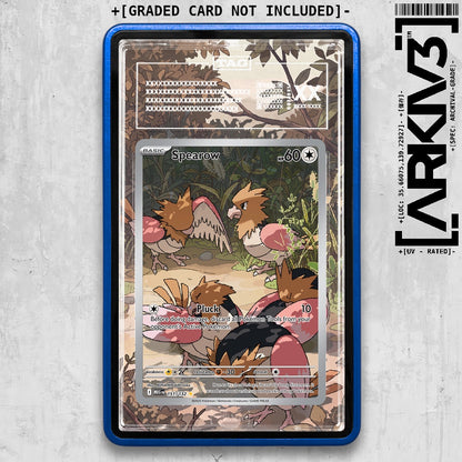 ARKIV3 TAG graded front - Blue