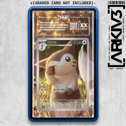 ARKIV3 TAG graded front - Blue