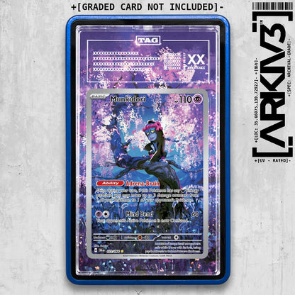ARKIV3 TAG graded front - Blue