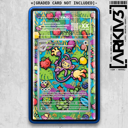 ARKIV3 TAG graded front - Blue