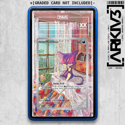 ARKIV3 TAG graded front - Blue