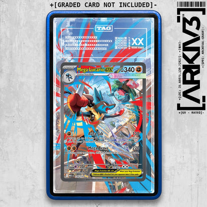 ARKIV3 TAG graded front - Blue