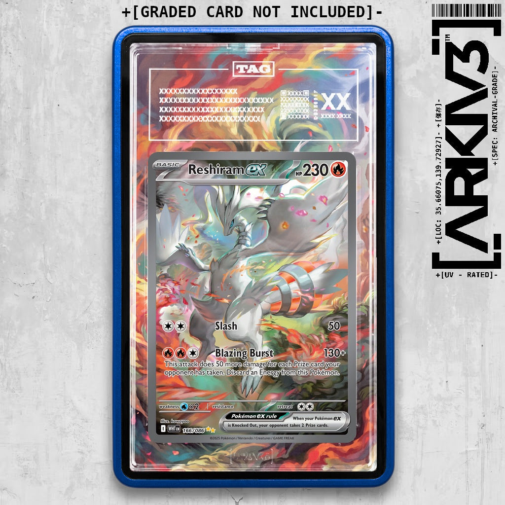 ARKIV3 TAG graded front - Blue