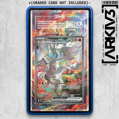 ARKIV3 TAG graded front - Blue