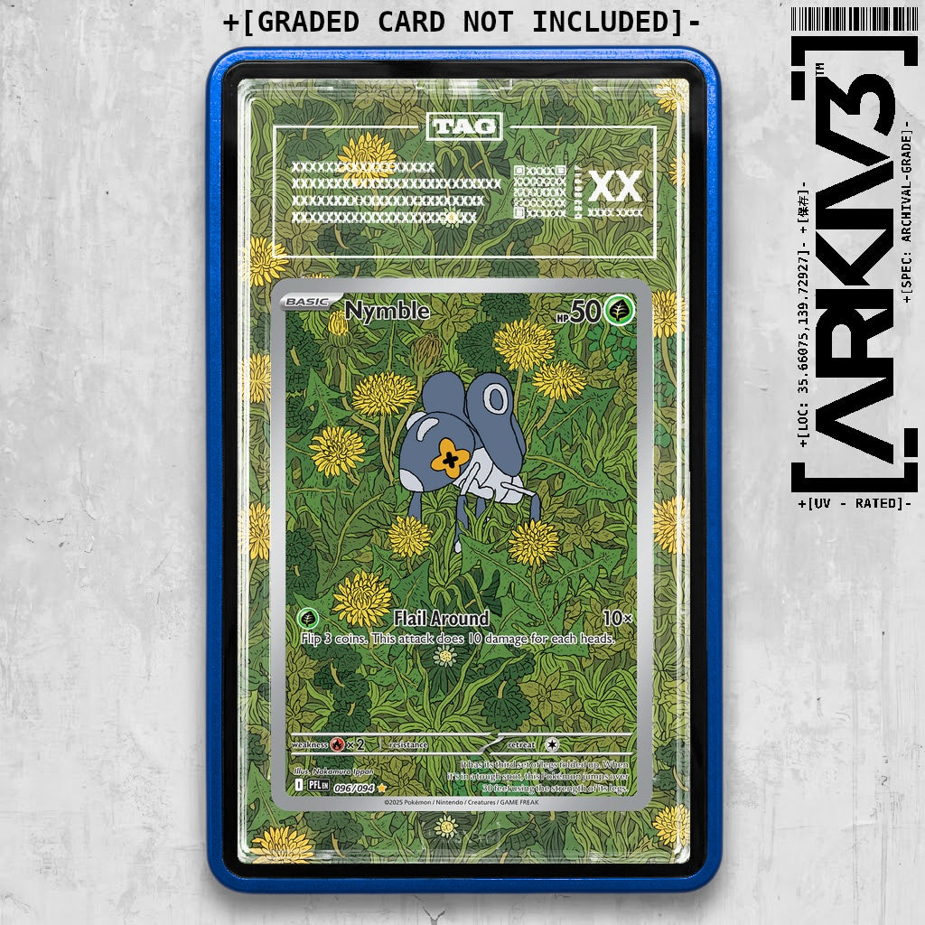 ARKIV3 TAG graded front - Blue
