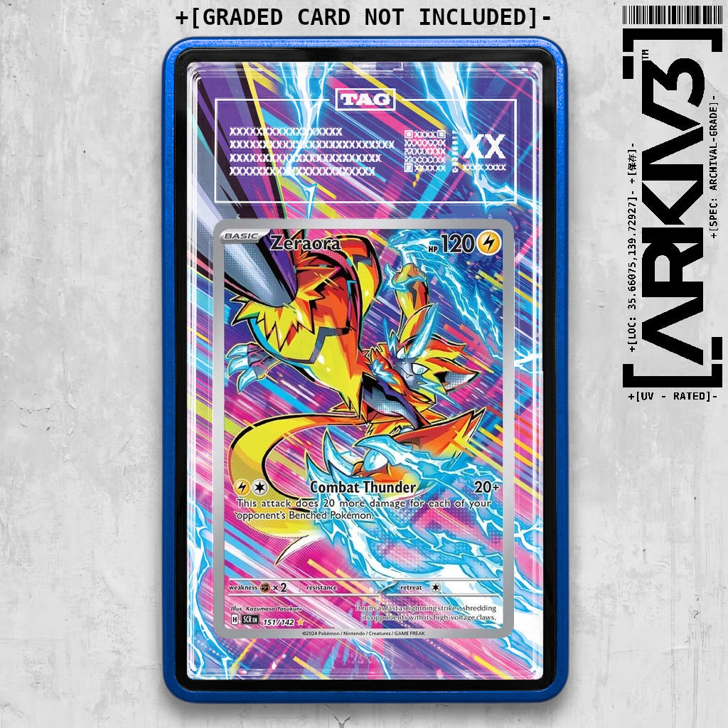 ARKIV3 TAG graded front - Blue