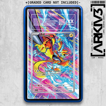 ARKIV3 TAG graded front - Blue