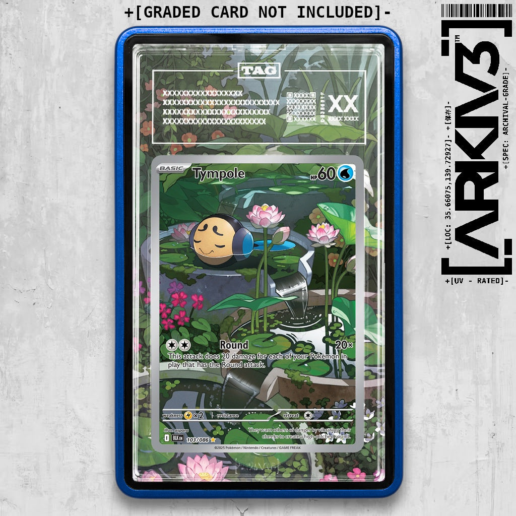 ARKIV3 TAG graded front - Blue