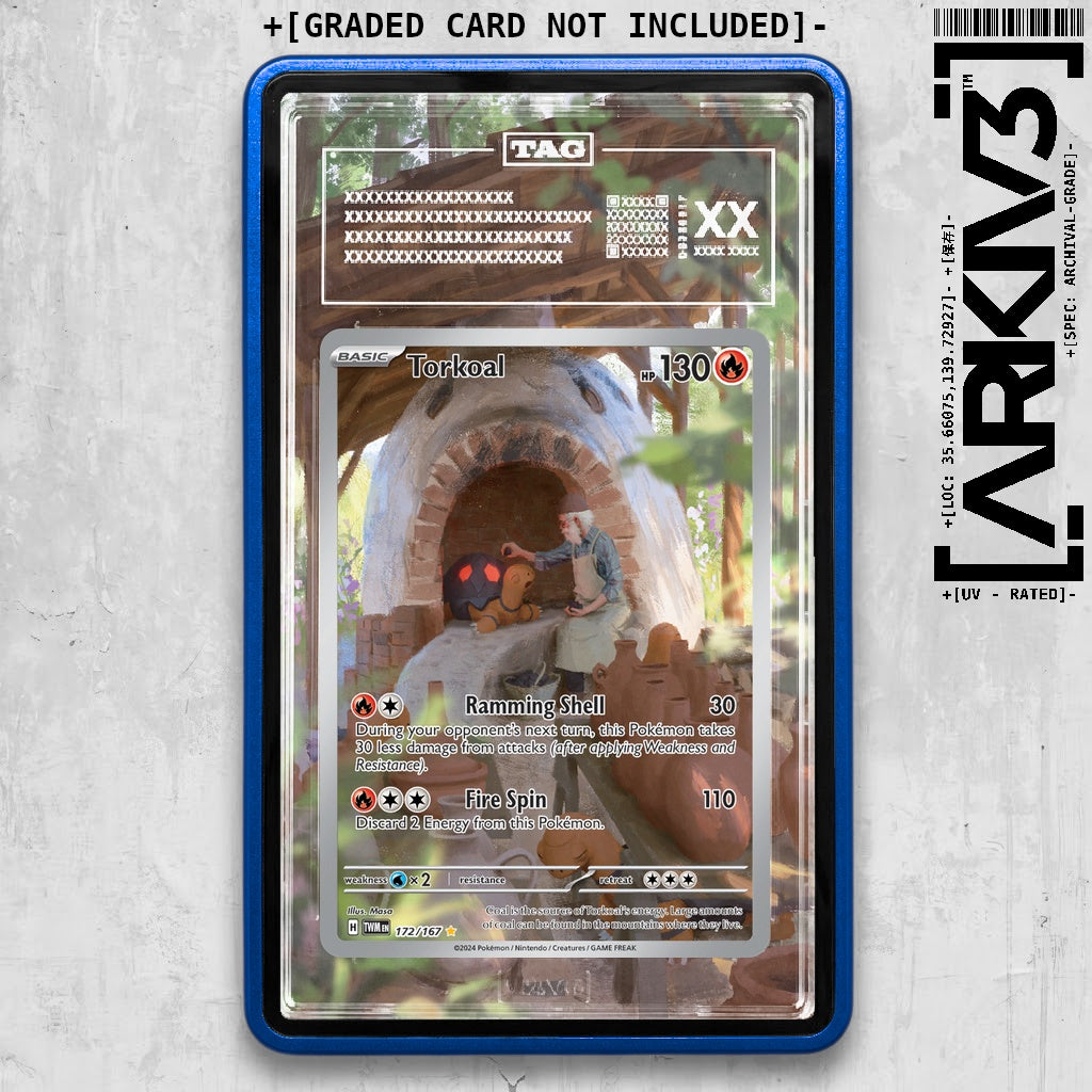 ARKIV3 TAG graded front - Blue