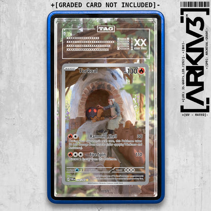ARKIV3 TAG graded front - Blue