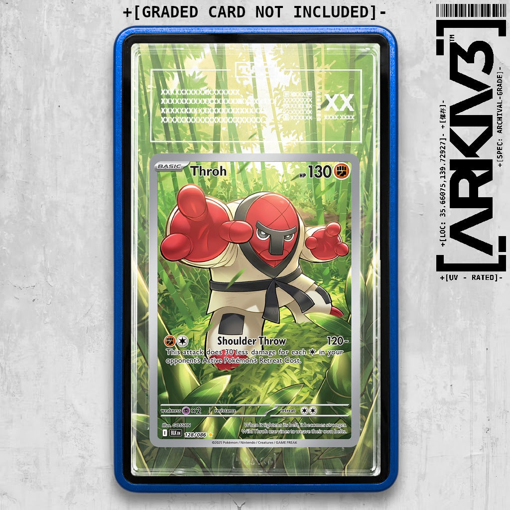 ARKIV3 TAG graded front - Blue