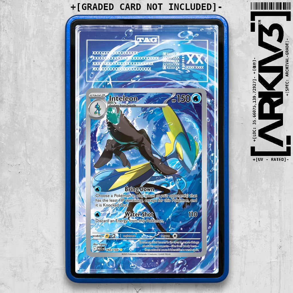 ARKIV3 TAG graded front - Blue