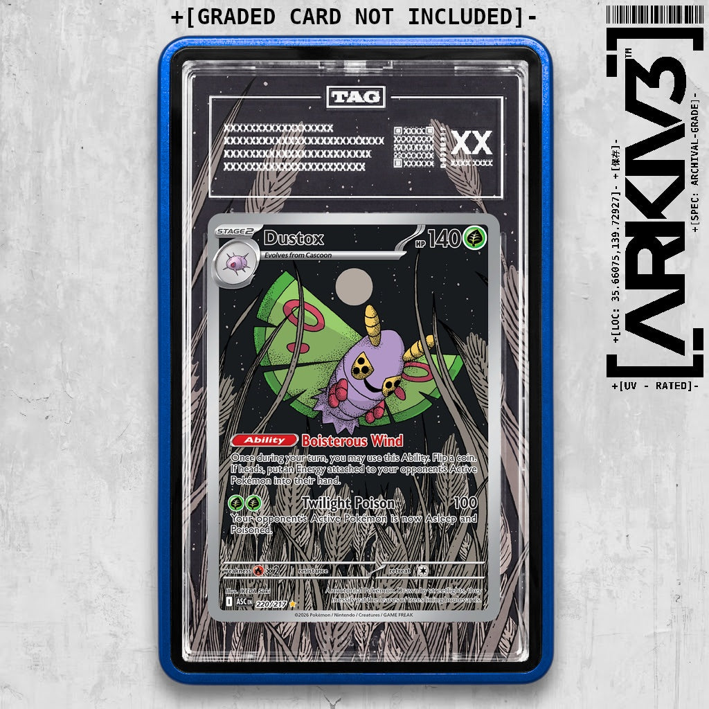 ARKIV3 TAG graded front - Blue