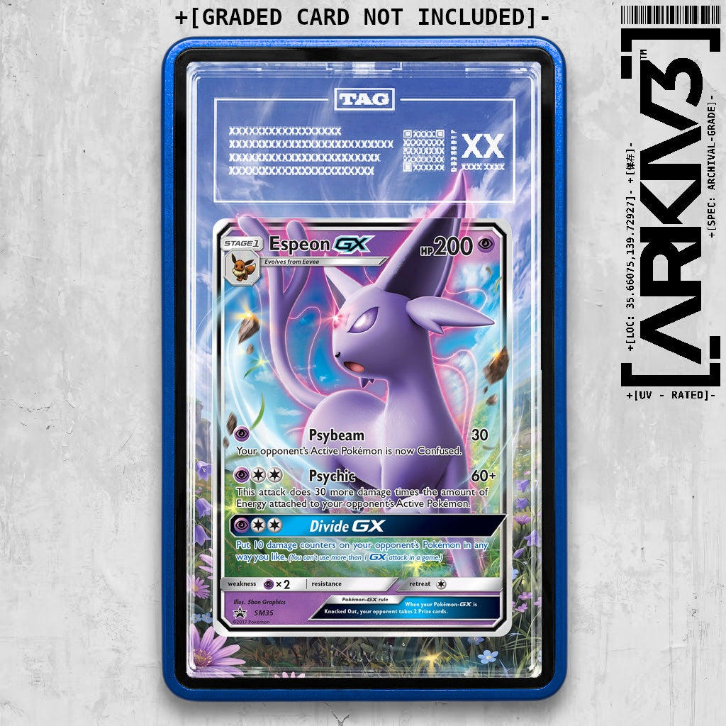 ARKIV3 TAG graded front - Blue