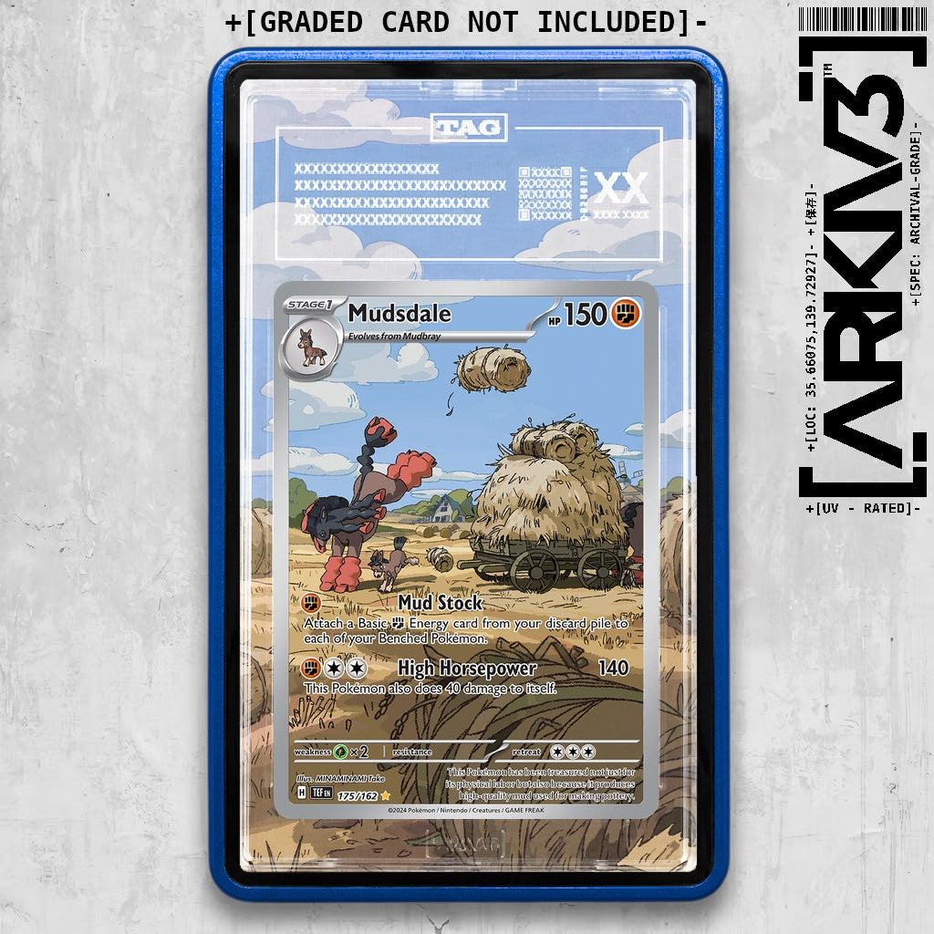 ARKIV3 TAG graded front - Blue