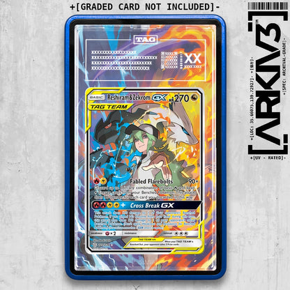 ARKIV3 TAG graded front - Blue