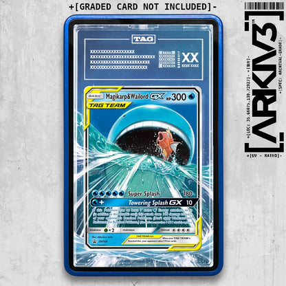 ARKIV3 TAG graded front - Blue