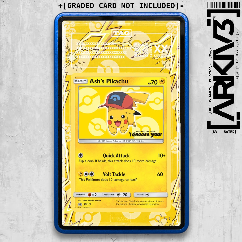 ARKIV3 TAG graded front - Blue