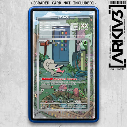 ARKIV3 TAG graded front - Blue