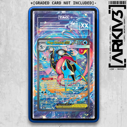 ARKIV3 TAG graded front - Blue