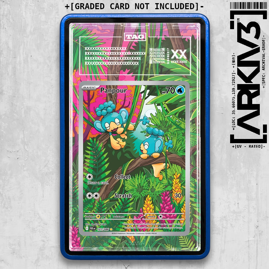 ARKIV3 TAG graded front - Blue
