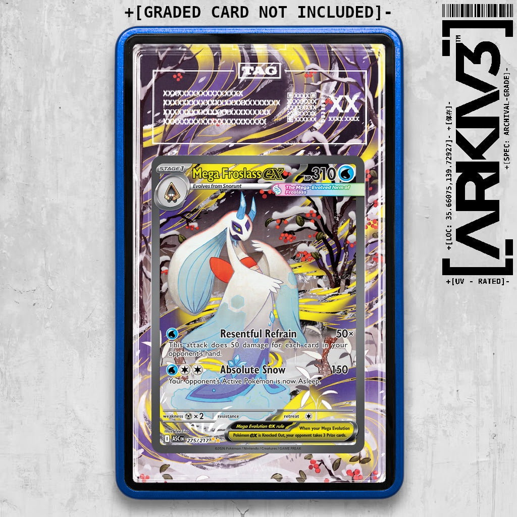 ARKIV3 TAG graded front - Blue